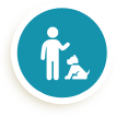 Dog sitter e veterinario